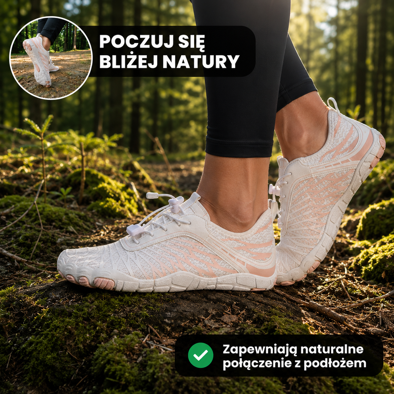 STIG Terra – Buty barefoot, które czują teren (unisex)